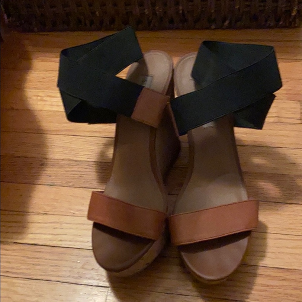 Steve Madden Roper Cork Wedge